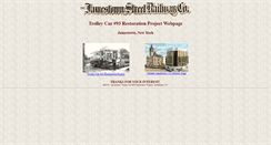 Desktop Screenshot of jamestowntrolley.org